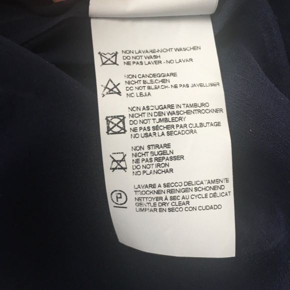 Blumarine Dark Blue Lace Short Skirt Sz 4 US $395 - Picture 13 of 13